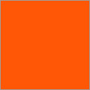 Orange métal (candy sparkling orange)