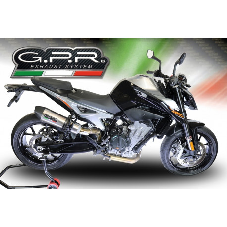 Auspuff GPR GPE Anniversary Evo4 - KTM 790 Duke 2018-20