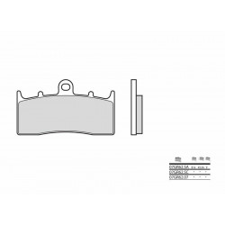 BREMBO Brake Pads 07GR62LA/SA