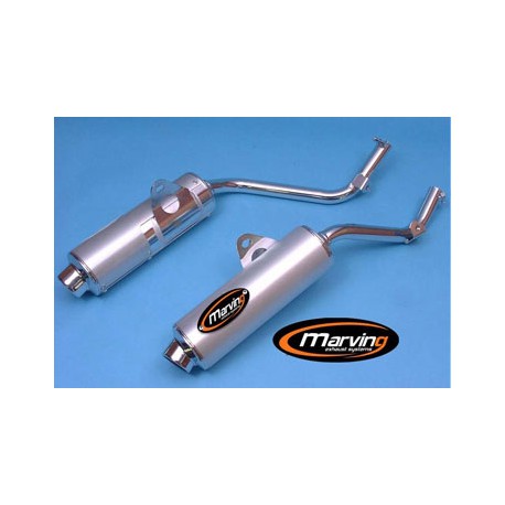 Exhaust Marving Round for Honda Nx 650 Dominator 95/+