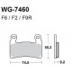 Disc brake pads Front WRP WG-7460-F2