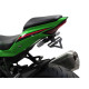 Kennzeichenhalter Powerbronze Schwarz - Kawasaki Ninja ZX-4RR 2023 /+