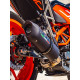 Echappement GPR Furore Nero Position Basse - KTM RC 125 2017-20