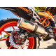 Exhaust GPR M3 Low Position - KTM RC 125 2017-20