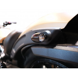 Rear Turn Signal Covers Access Design - Indian Scout Bobber