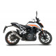 Exhaust GPR Deeptone Inox - KTM Duke 125 2021-23