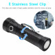 Moto-Parts 15W 1500LM Magnetic LED Flashlight