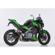 Auspuff Shark Factory Schwartz - Kawasaki Z900 2020/+