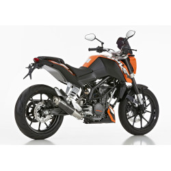 Auspuff Shark Factory Carbon - KTM 125 Duke 2011-16 / 200 Duke 2012-13