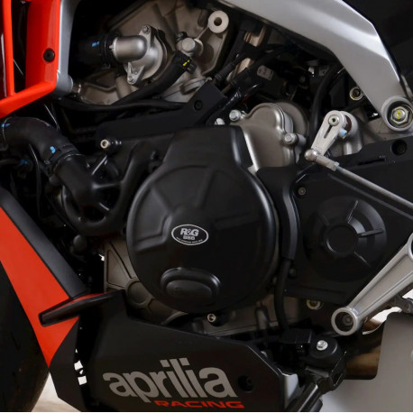 Protection moteur côté gauche R&G Racing - Aprilia Tuareg 660 2022/+ // Aprilia RS660 2021/+ // Aprilia Tuono 2021/+