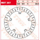 Brake disc Front TRW MST357