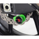 Powerbronze Swing Arm Protectors Black (pair) - Yamaha YZF-R6 98-02
