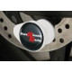 Powerbronze Swing Arm Protectors Black (pair) - Yamaha YZF-R6 98-02