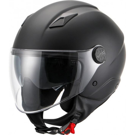 Motorcycle helmets Vito Jet Sarenta Matt black