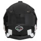 Casque Moto Vito Cross Tivoli - Noir, rouge, blanc