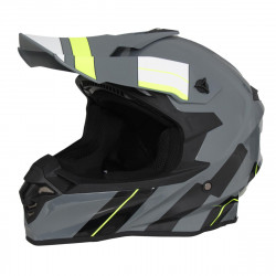 Casque Moto Vito Cross Tivoli - Nardo + deco