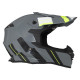 Casque Moto Vito Cross Tivoli - Nardo + deco