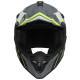 Casque Moto Vito Cross Tivoli - Nardo + deco