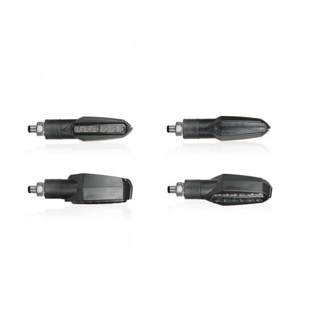 LED indicator Chaft FICTION black/smoke