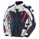 Furygan Motorrad Textilienjacke Apalaches - Blau, Perle, Rot