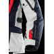 Furygan Motorrad Textilienjacke Apalaches - Blau, Perle, Rot