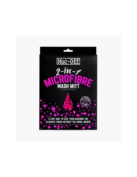 Mitaine de lavage 2-en-1 Microfibre Muc-Off