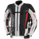 Furygan Motorcycle Jacket Textile Montroc 3in1 Kevlar® Primaloft® - Black, Pearl and Red