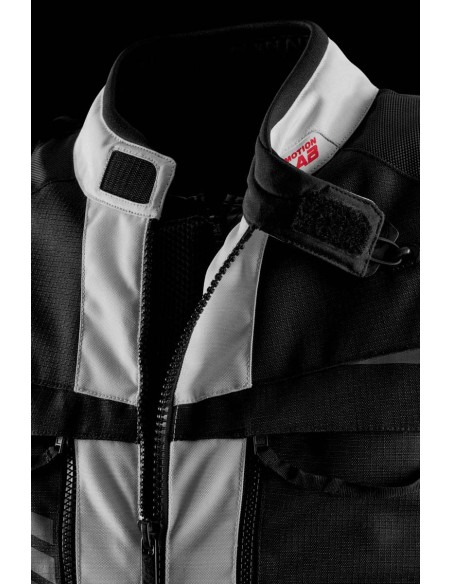 Furygan Motorrad Textilienjacke Montroc 3in1 Kevlar® Primaloft® - Schwarz, Pearl und Rot