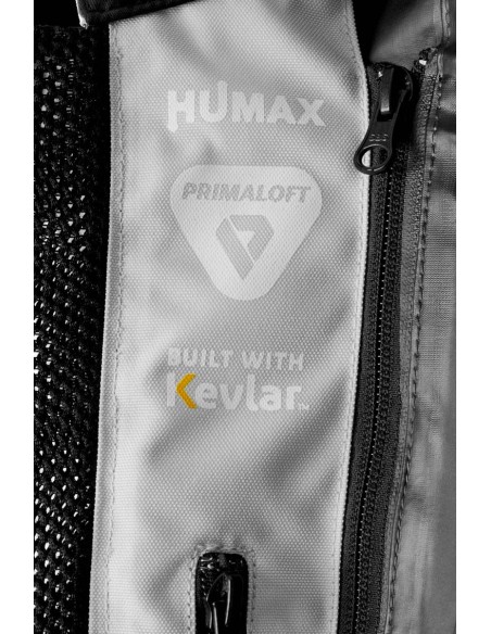 Furygan Motorrad Textilienjacke Montroc 3in1 Kevlar® Primaloft® - Schwarz, Pearl und Rot