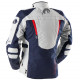 Furygan Motorbike Textile Jacket Apalaches - Blue, pearl, red