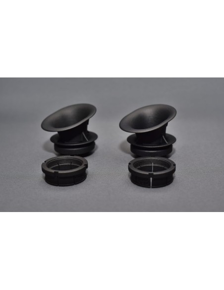 MWR High Performance Velocity Stacks - Kawasaki Ninja 250 R 2008-2012 // Ninja 400 2018/+ // Z400 2018/+