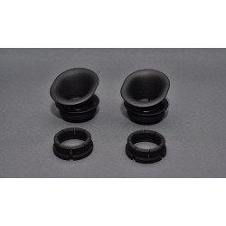 MWR High Performance Velocity Stacks - Kawasaki Ninja 250 R 2008-2012 // Ninja 400 2018/+ // Z400 2018/+