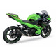 Auspuff Ixrace MK2 - Kawasaki Ninja 400 2018-21 // Z400 2019-21 // Ninja 500 2024 /+ // Z 500 2024 /+