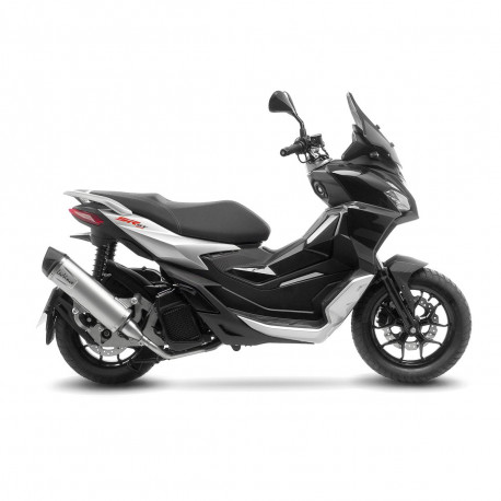 Auspuff LEO VINCE - LV ONE EVO Inox / Slip-on - Aprilia RS4 125 2011-16