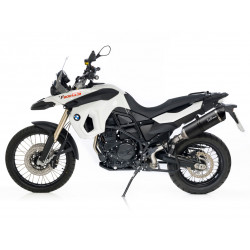 Auspuff LEO VINCE / BMW F650/F700/F800 LV ONE EVO Inox / Slip-on