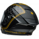 BELL Race Star DLX Flex Motocycle Helmet - RSD Player Matte/Gloss Black/Gold