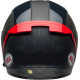 Bell Lithium Mips Motorcycle Helmet - Hartluck Matte/Gloss Black/Red