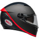 Bell Lithium Mips Motorcycle Helmet - Hartluck Matte/Gloss Black/Red