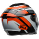 Bell Lithium Mips Motorcycle Helmet - Hartluck Matte/Gloss Black/Red