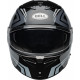 Bell Lithium Motorcycle Helmet - Jetstream Gloss Black/Silver