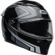 Bell Lithium Motorcycle Helmet - Jetstream Gloss Black/Silver