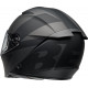 Bell Lithium Motorcycle Helmet - Shear Matte Black Metallic Black