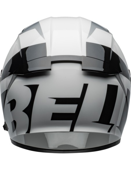 Helm Moto Bell Lithium - Shear Gloss Silver/White