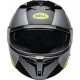 Helm Moto Bell Lithium - Shear Gloss Metallic Gray/Retina