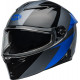 Bell Lithium Motorcycle Helmet - Shear Gloss Metallic Gray/Retina