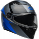 Bell Lithium Motorcycle Helmet - Shear Gloss Metallic Gray/Retina