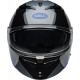 Bell Lithium Motorcycle Helmet - Shear Gloss Metallic Gray/Retina