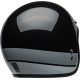 Casque Moto Bell Custom 500 Carbon - Gloss Black Flake