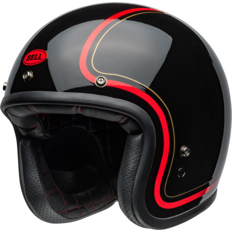 Bell Motorcycle Helmet Custom 500 - Gloss Black Flake