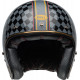 Bell Motorcycle Helmet Custom 500 - RSD Wreakers Gloss Black/Gold